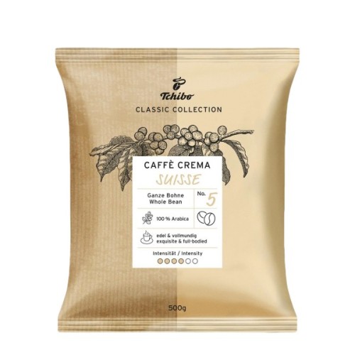 Tchibo Cafe Creme Suisse Cafea Boabe 100% Arabica 500 g